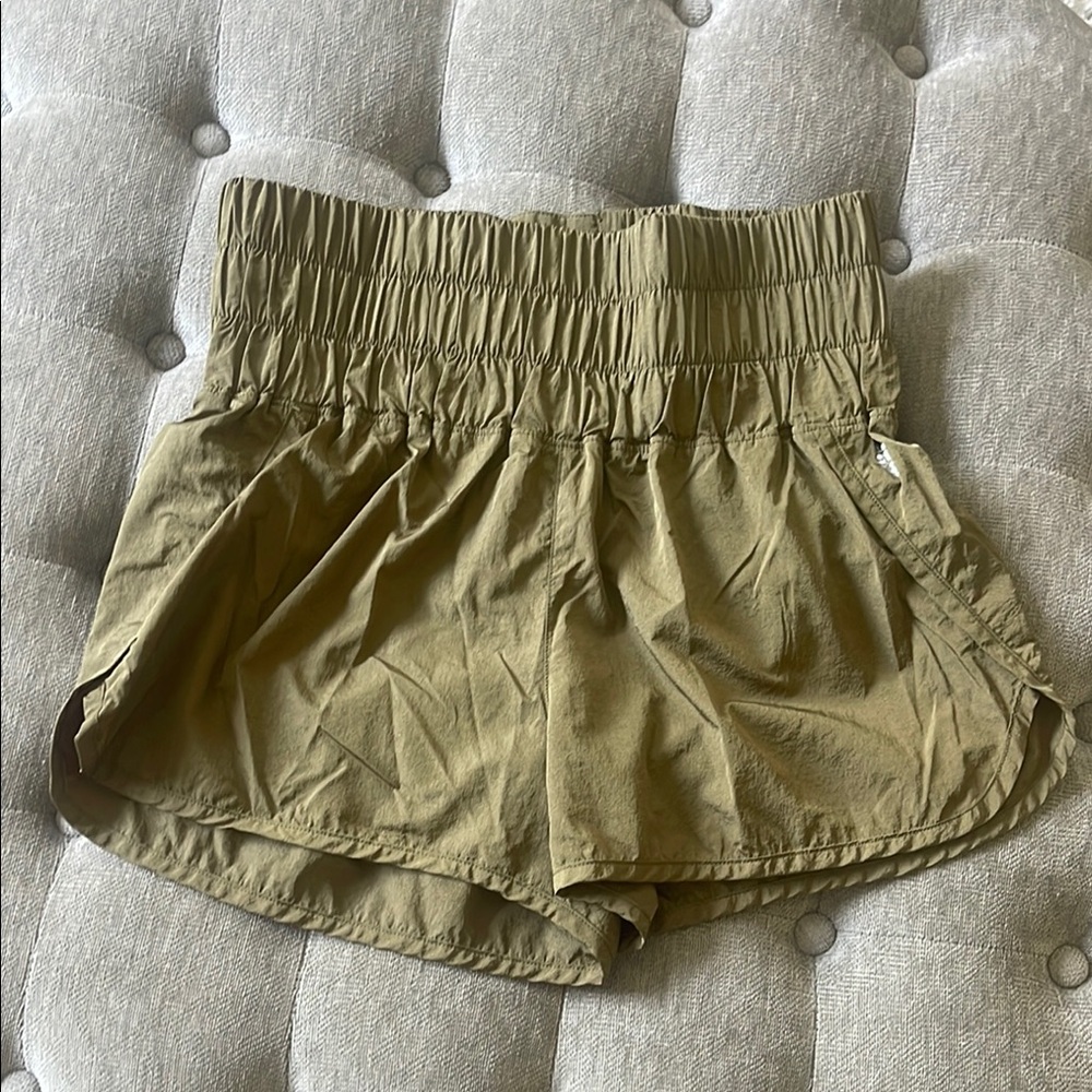 Free people olive shirts, medium